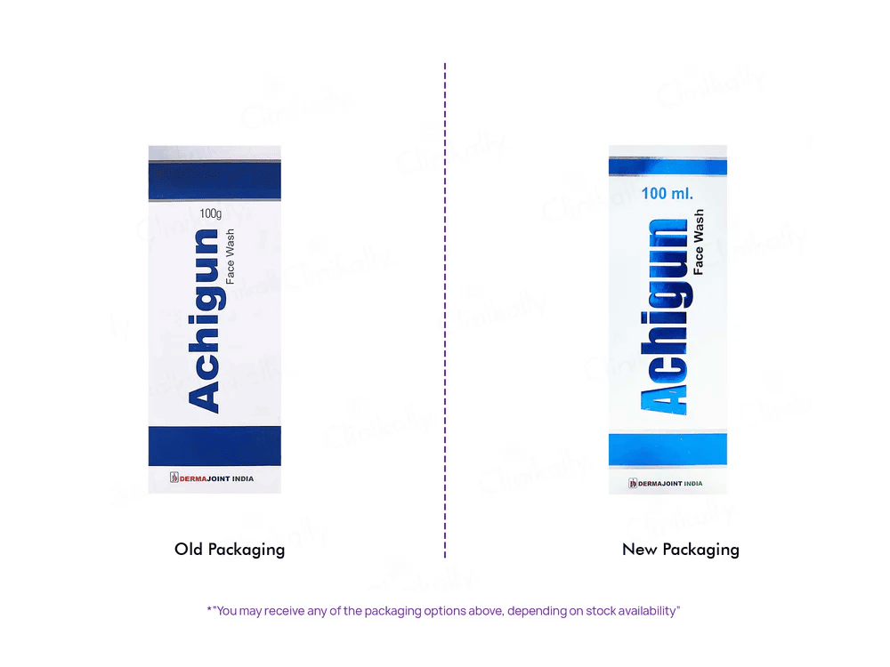 Buy Achigun Face Wash for Acne Control and Oily Skin Care Online | Medish