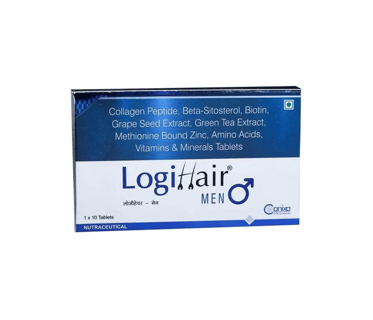Buy Logihair Men Tablets for Hair Growth and Nutrition Support Online | Medish